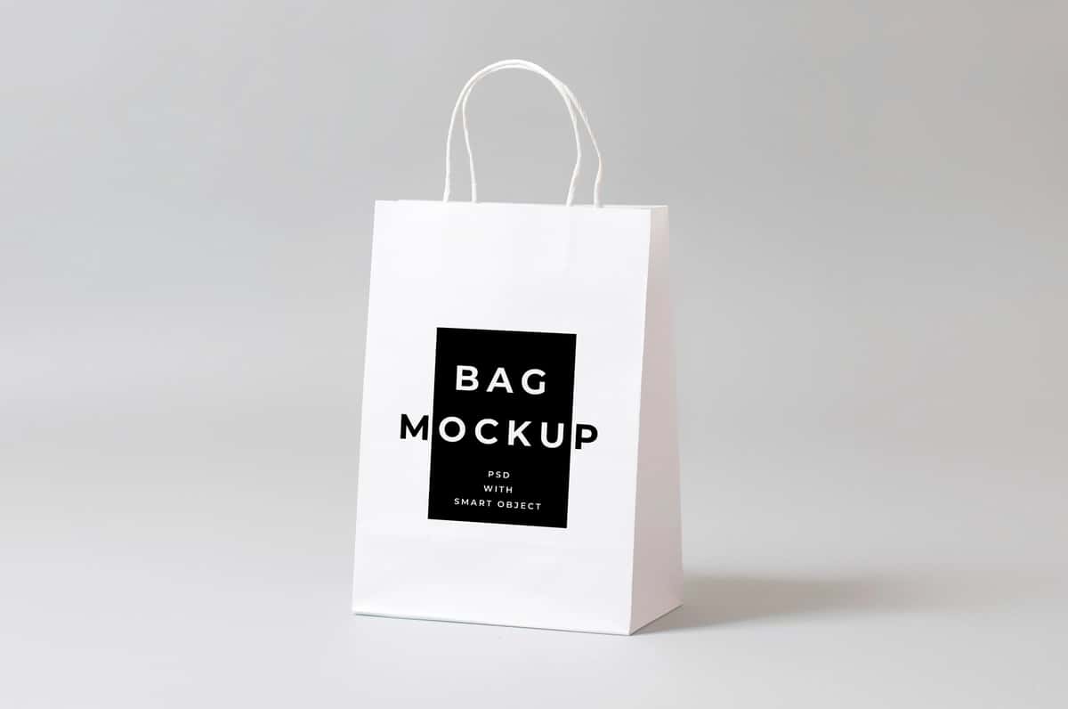 Qog'oz sumka maketlari | Paper bag mockups 1