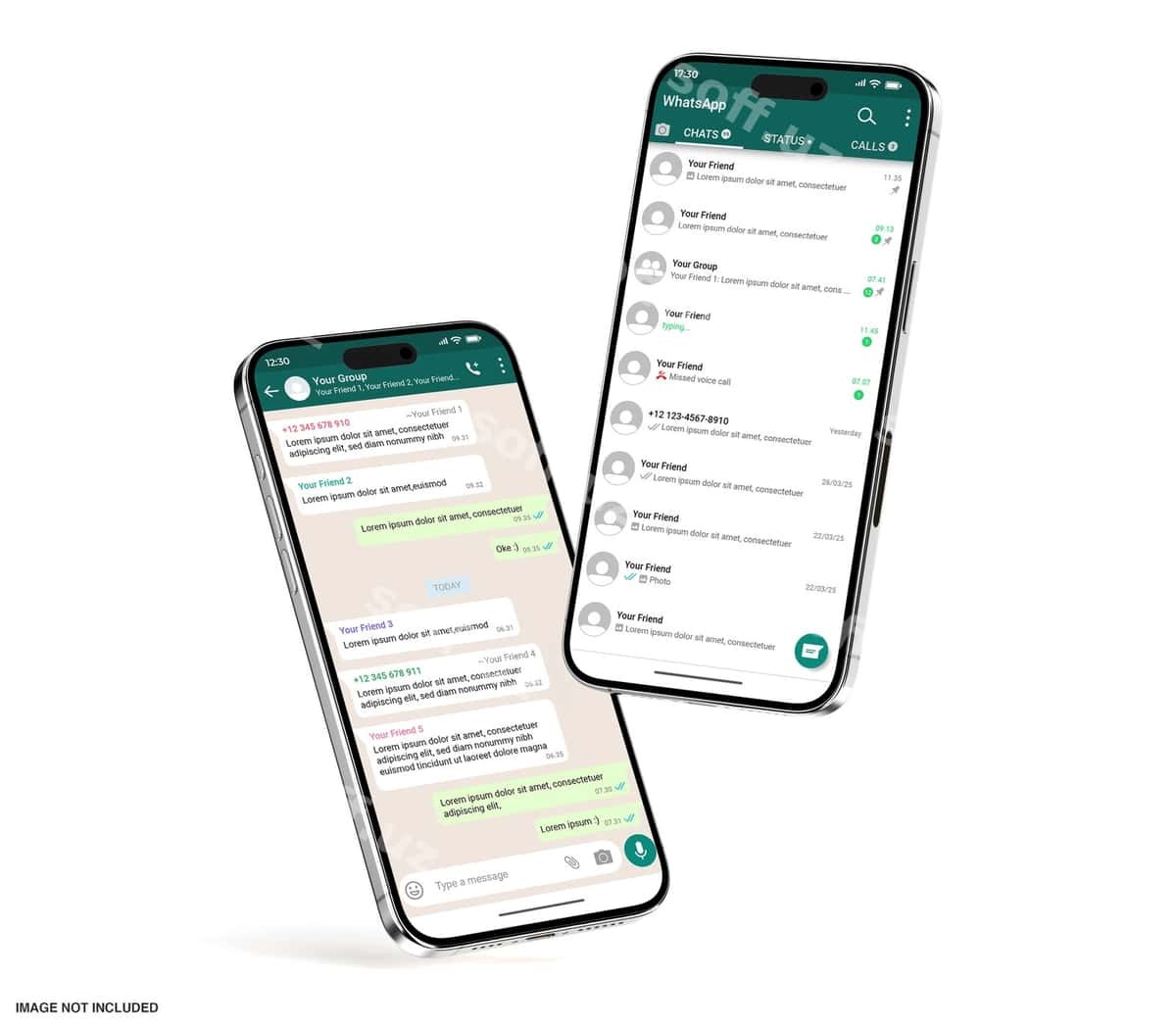 Mobil ilova ekrani prototipi | Mobile app screen mockup 1