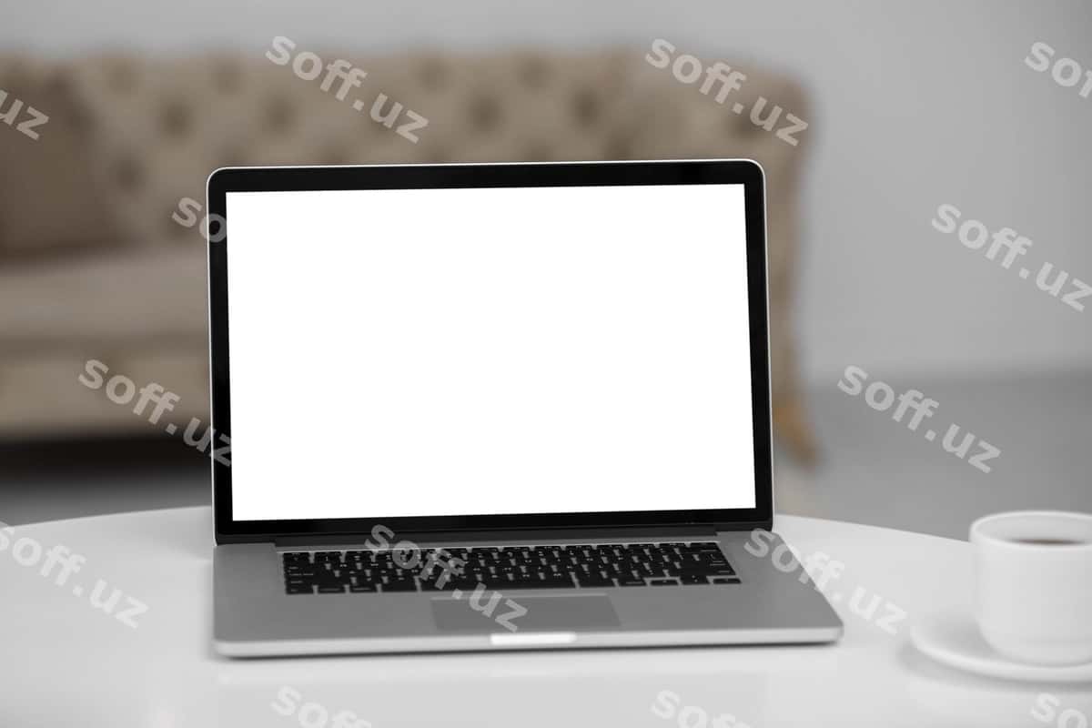 Laptop uchun yotoqxonani masxara qilish | Mock up laptop bedroom 1