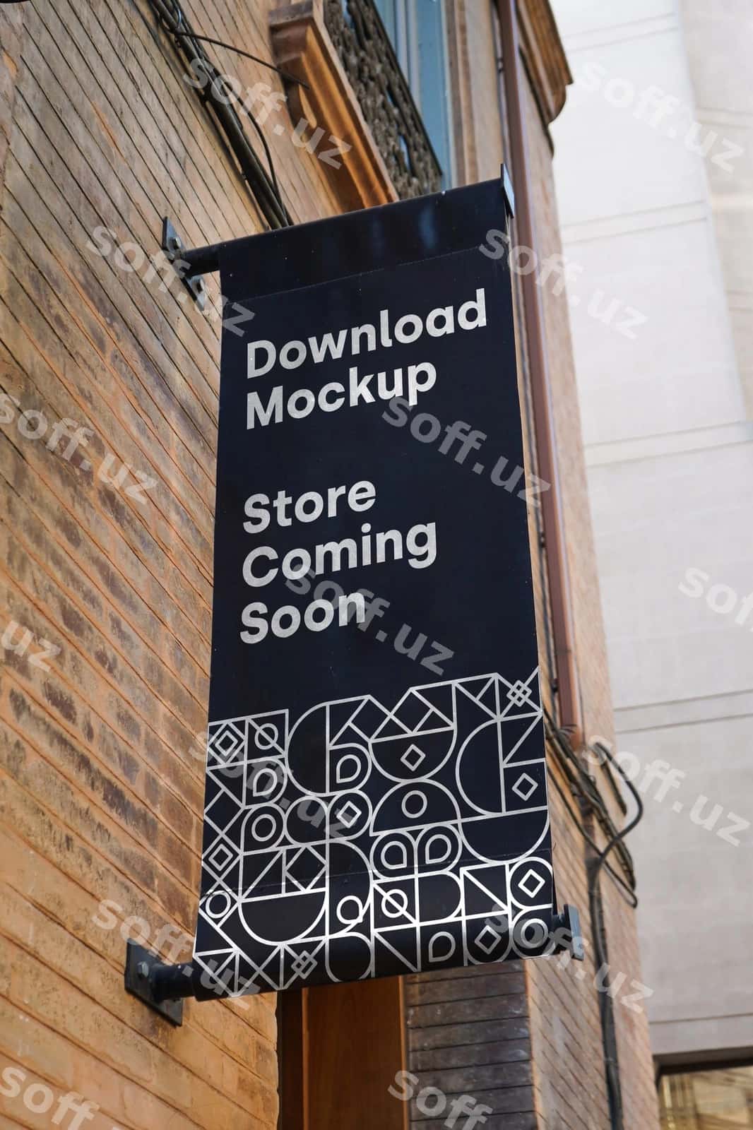 Shahar tashqisidagi namuna belgi | Mockup sign outside city 1