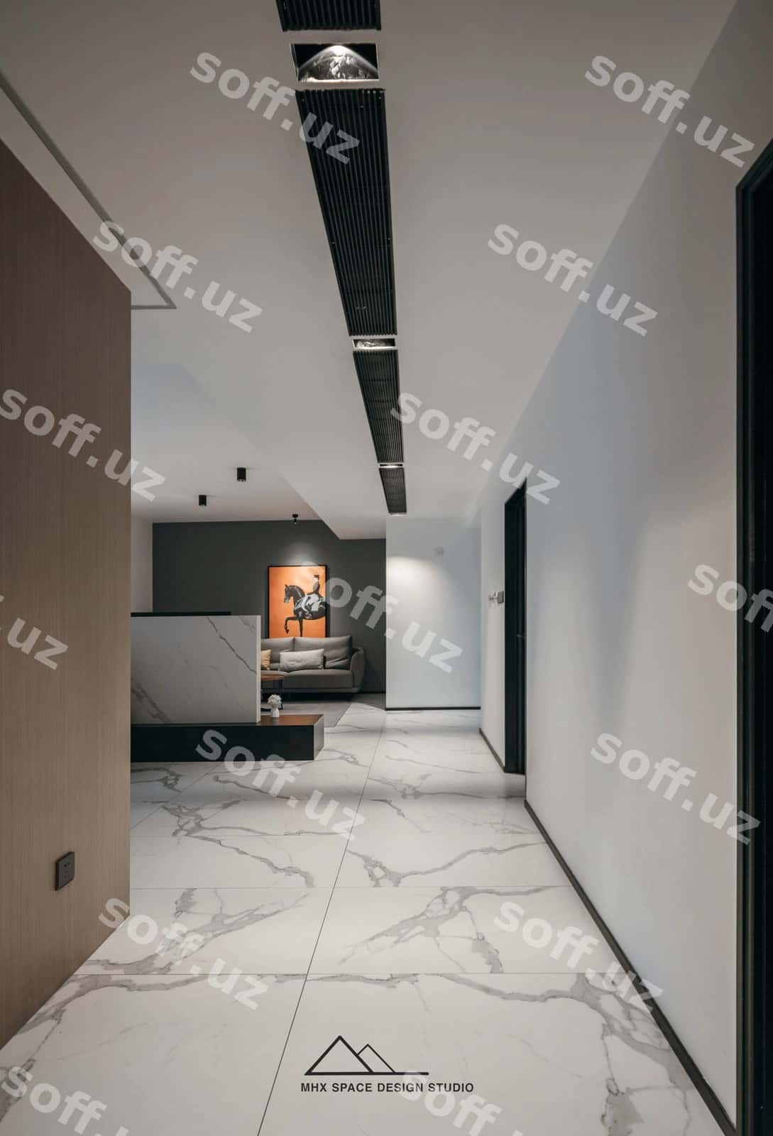 Zamonaviy apartamentlar koridori | Modern apartment corridor 1