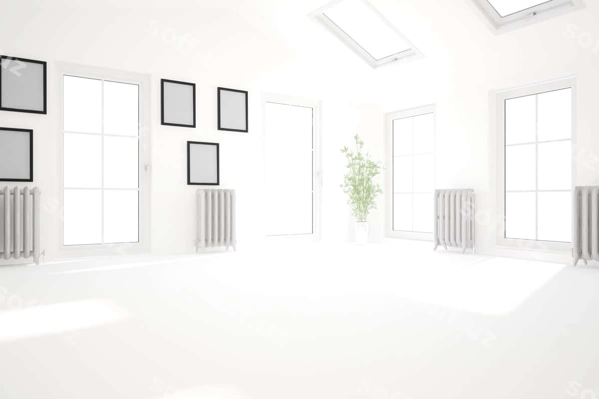 Zamonaviy ichki dekoratsiya 3D illustratsiyasi | Modern interior design 3d illustration 1