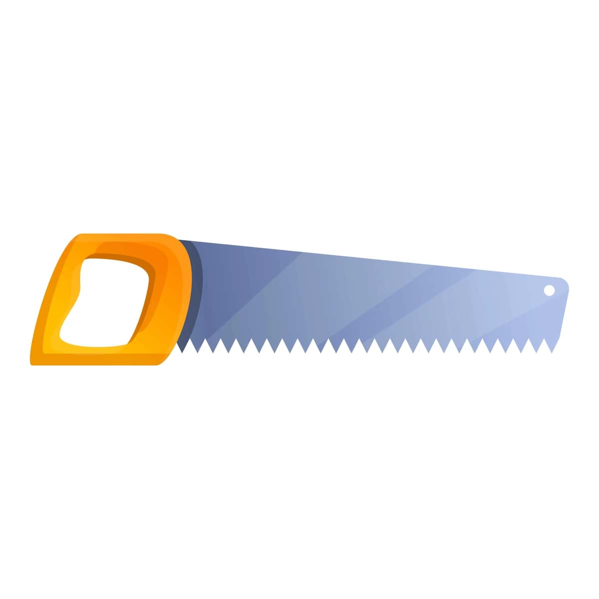 Duradgor qo'l arra belgisi multfilm duradgor qo'l arra vektor ikonka veb | Carpenter hand saw icon cartoon carpenter hand saw vector icon web 1