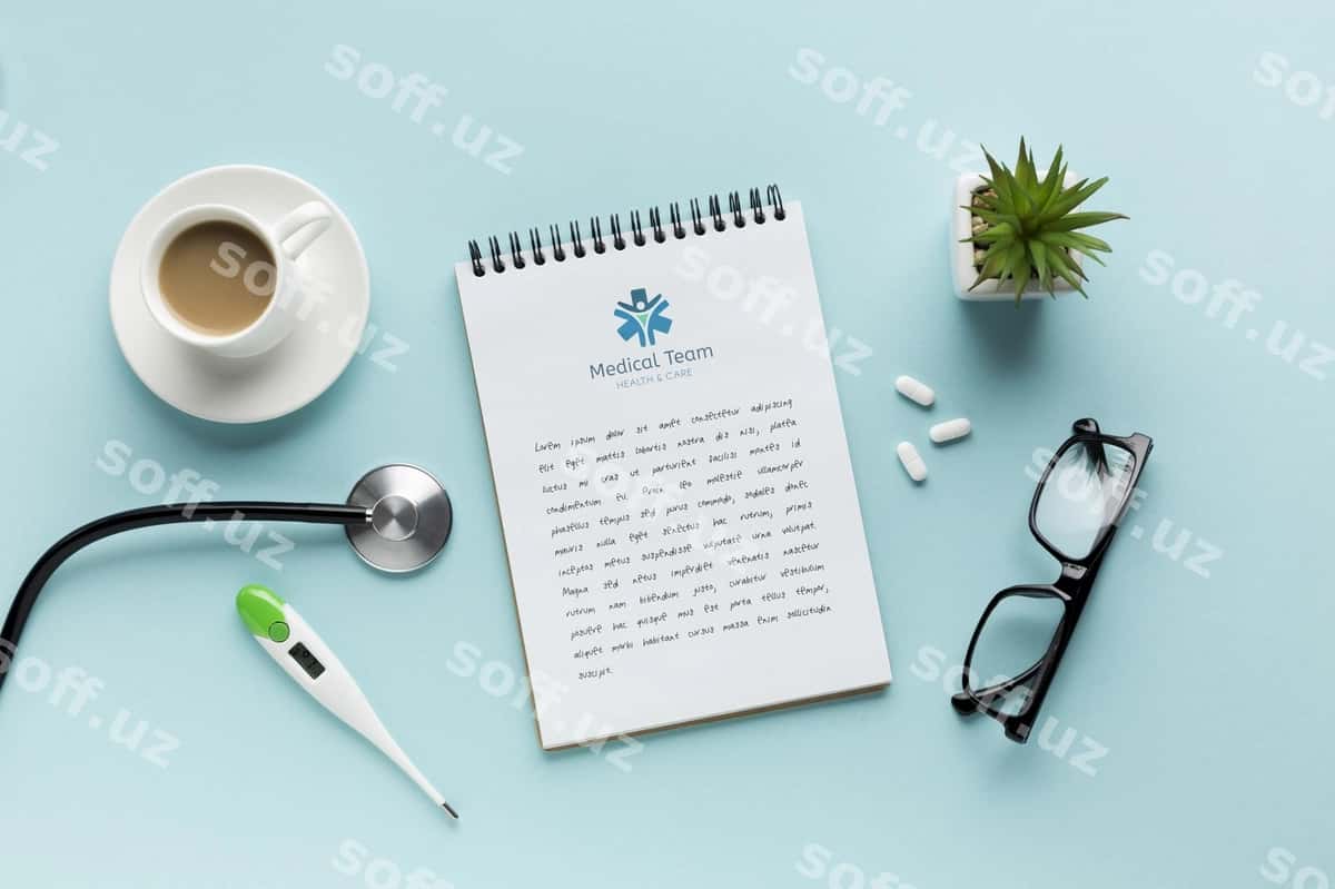 Noutbuk tibbiy stol | Notebook medical desk 1
