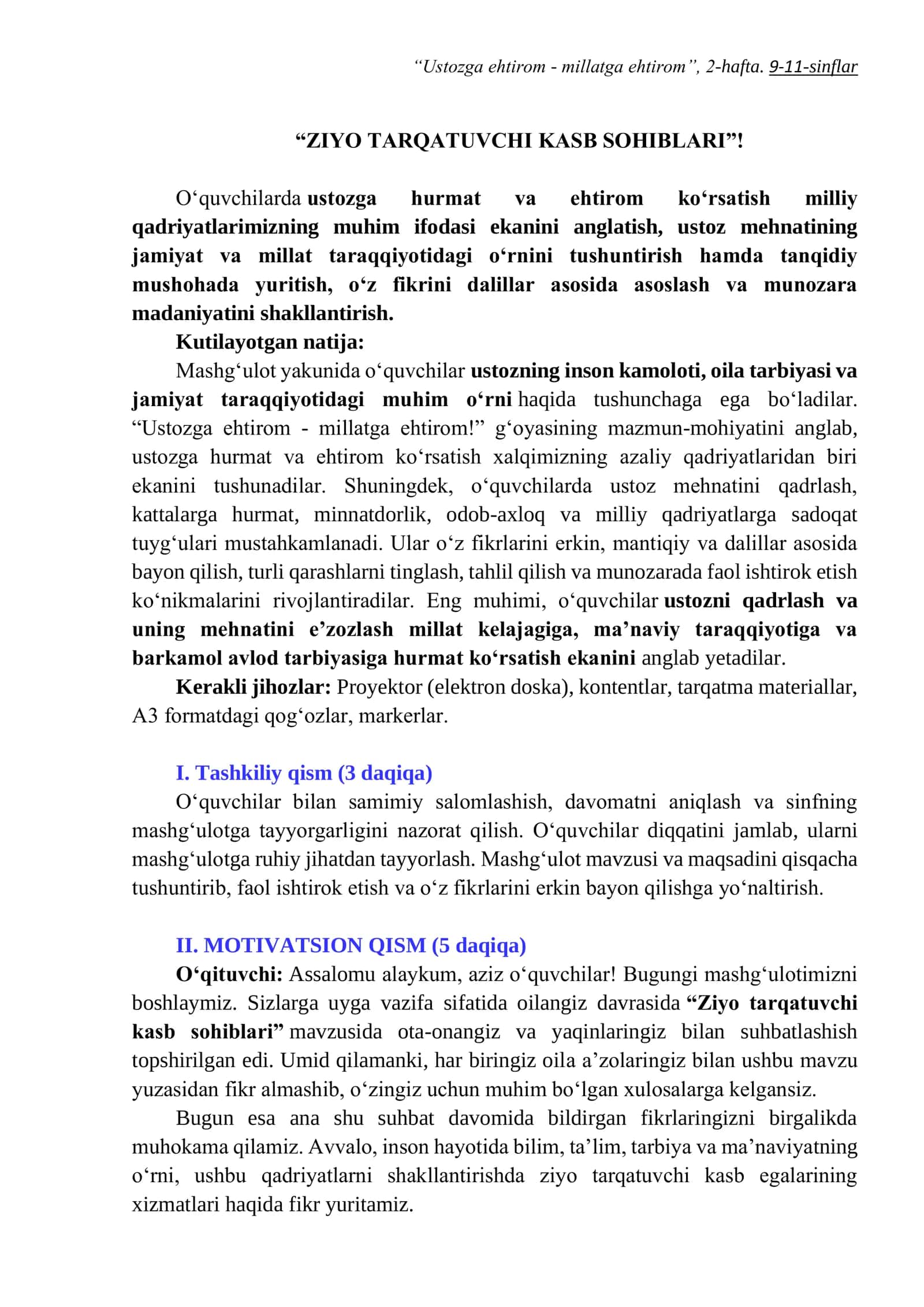 ZIYO TARQATUVCHI KASB SOHIBLARI 1