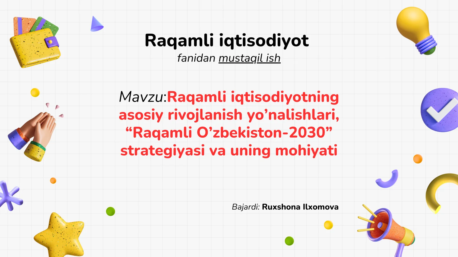 Raqamli iqtisodiyot 1