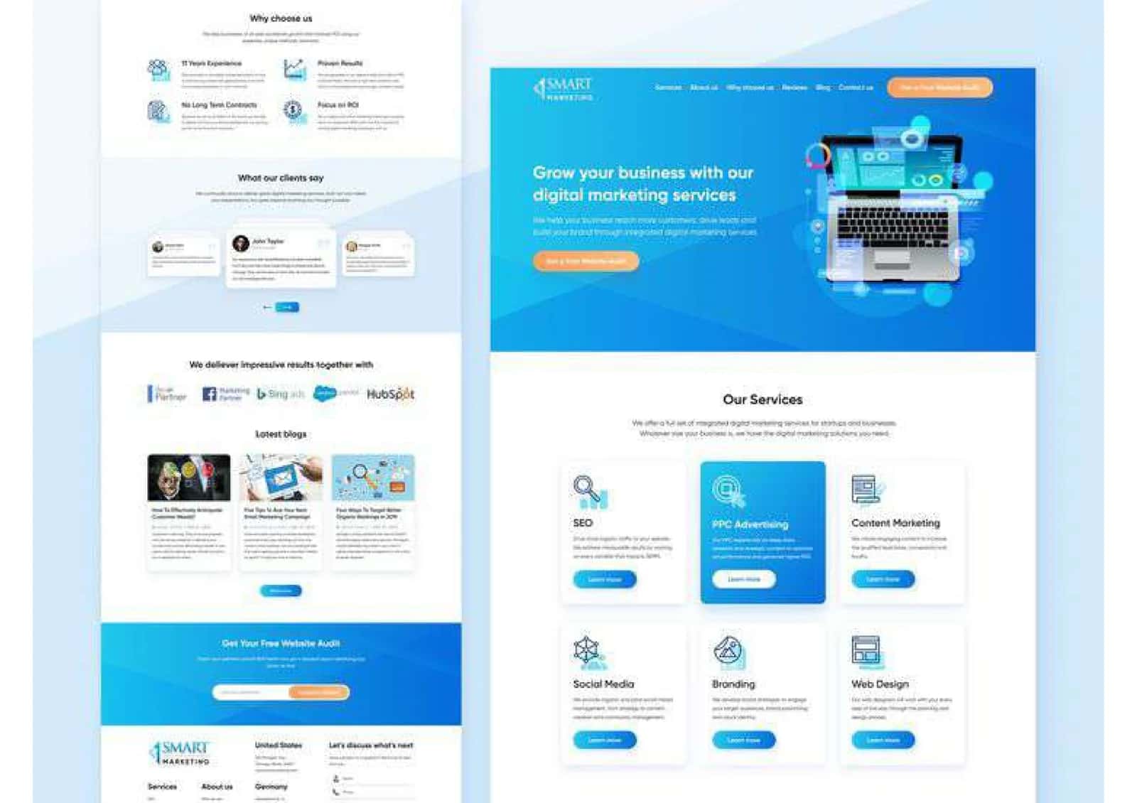 Landing Page Web Site 1