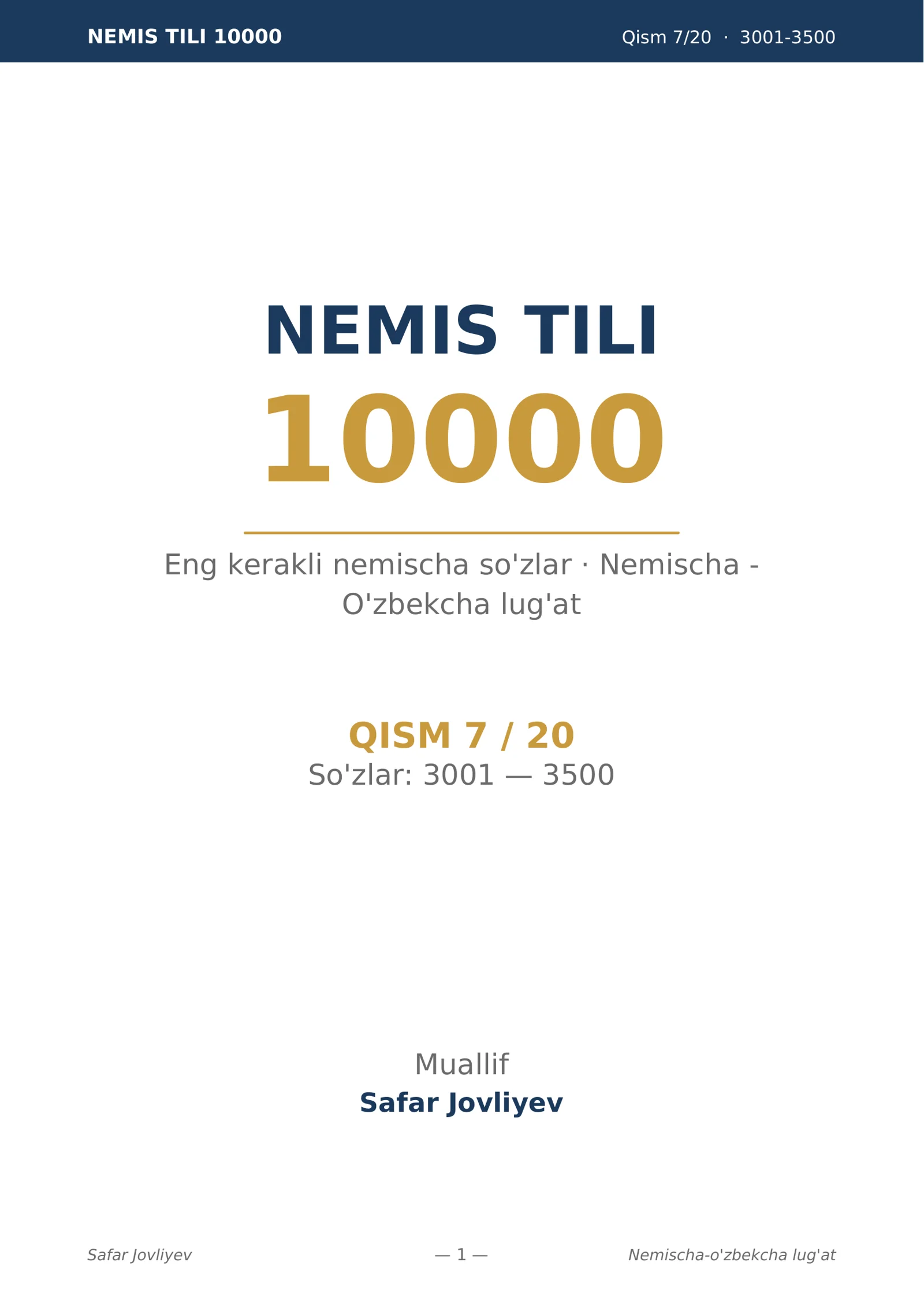 Nemischa-o'zbekcha lug'at 1