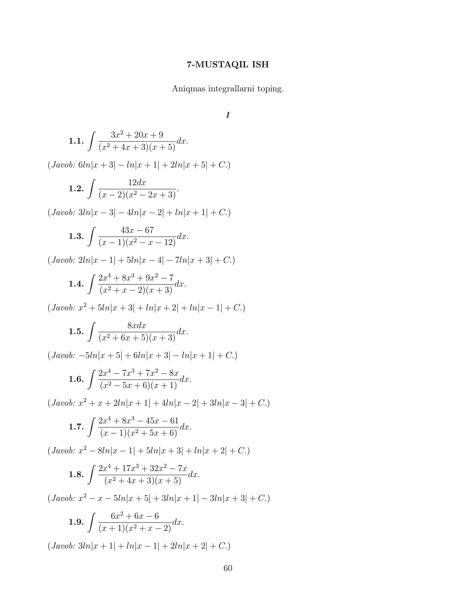 7-MUSTAQIL ISH 1