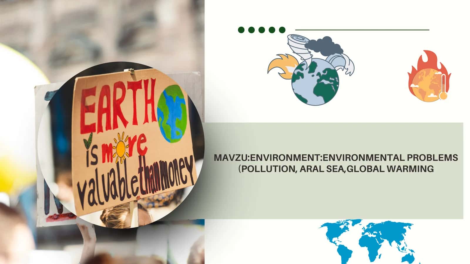 ENVIRONMENT:ENVIRONMENTAL PROBLEMS 1