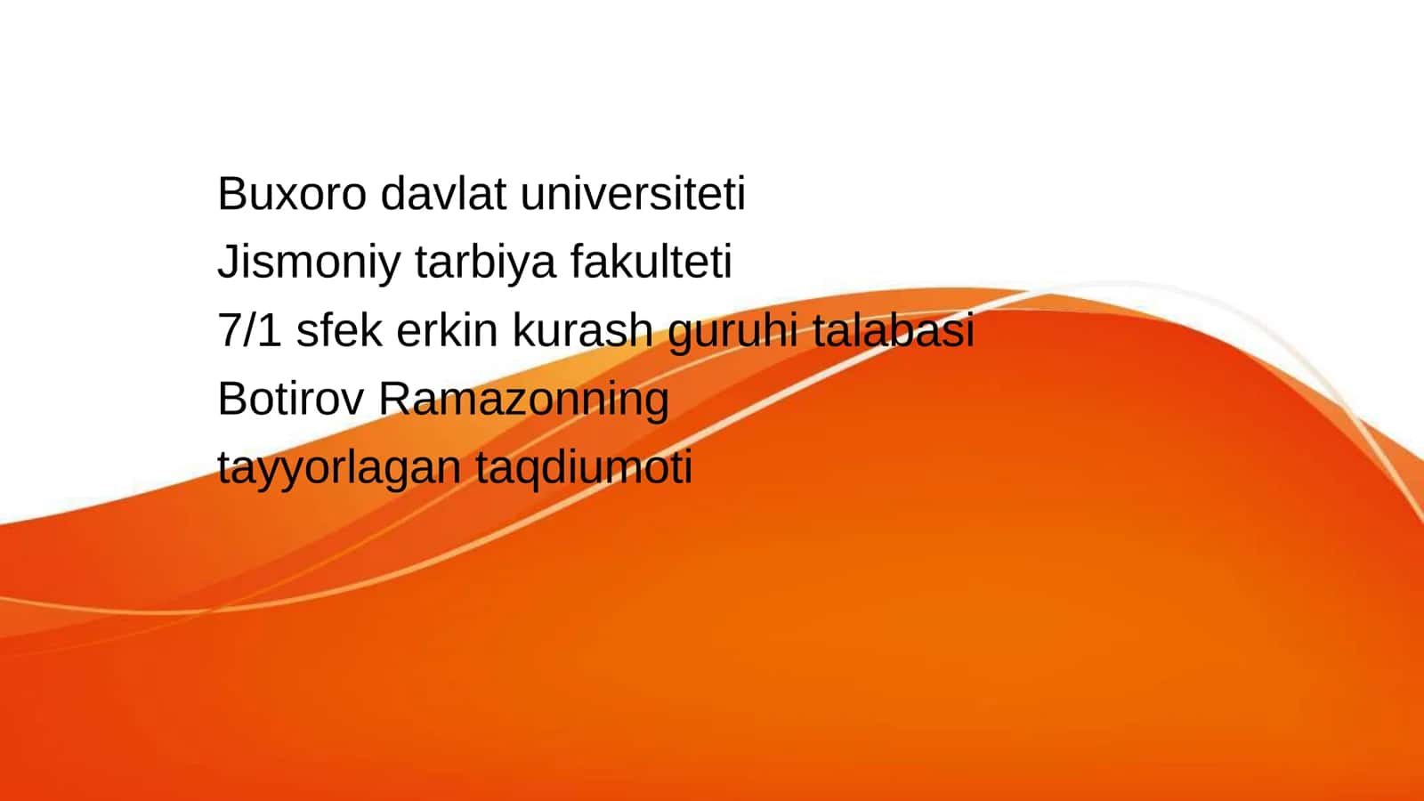 Diniy hurfikirlik 1