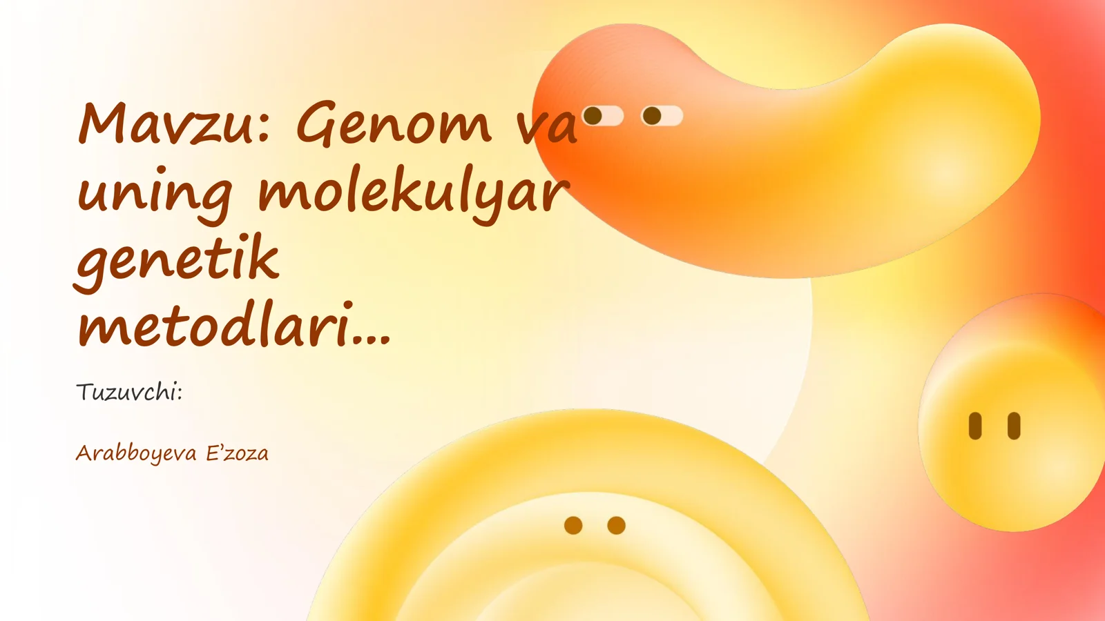 Genetika Gelmintlar 1