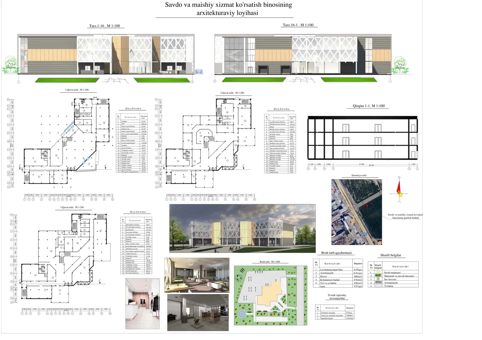 Savdo va maishiy xizmat ko'rsatish binosining arxitekturaviy loyihasi.pdf 1
