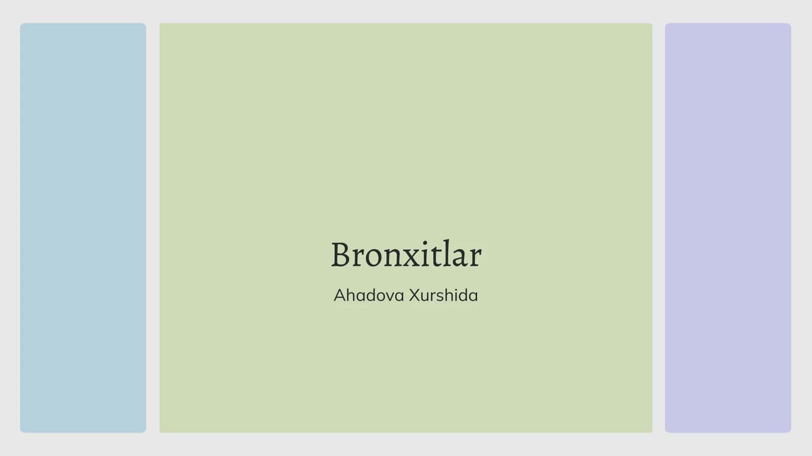 Bronxitlar 1