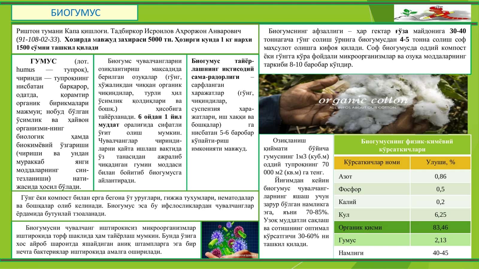 БИОГУМУС 1