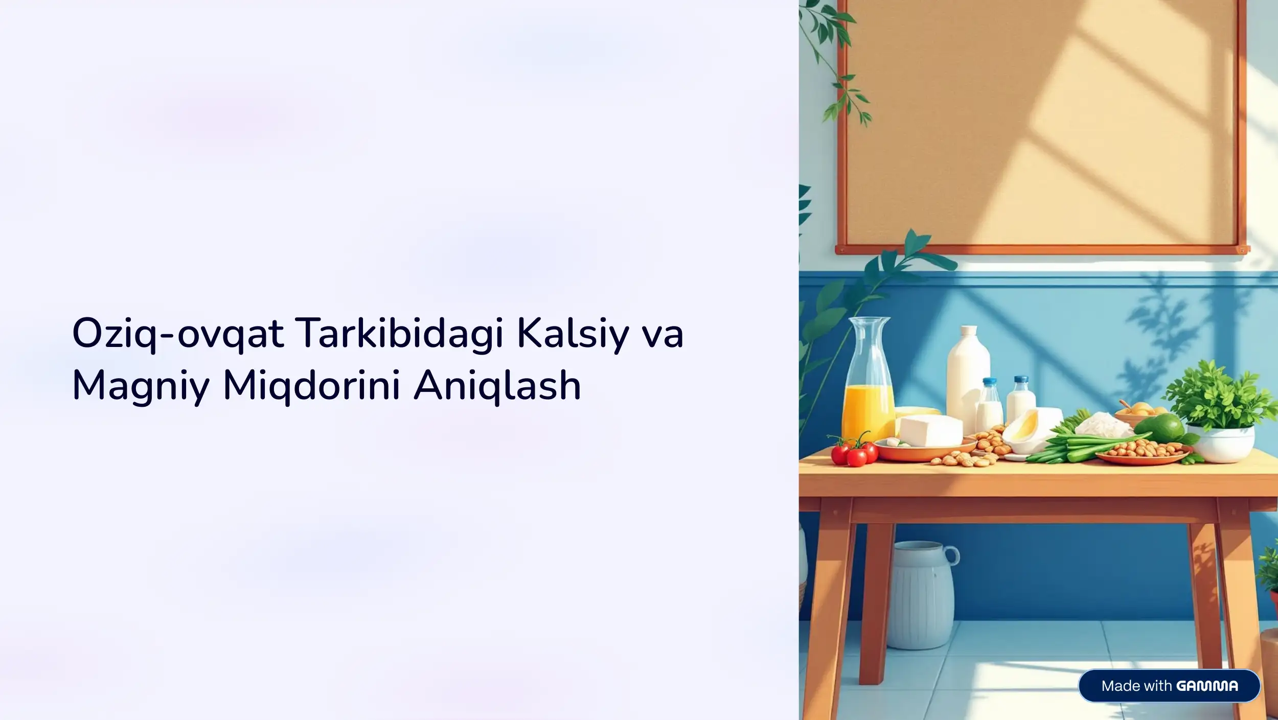Kalsiy va Magniy: Organizm uchun Nega Muhim? 1
