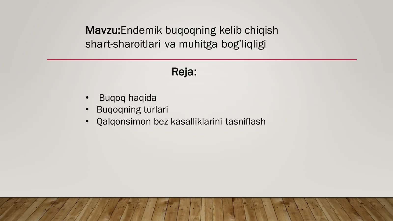 Endemik buqoqning kelib chiqish shart sharoitlari va muhitga bog’liqligi 1