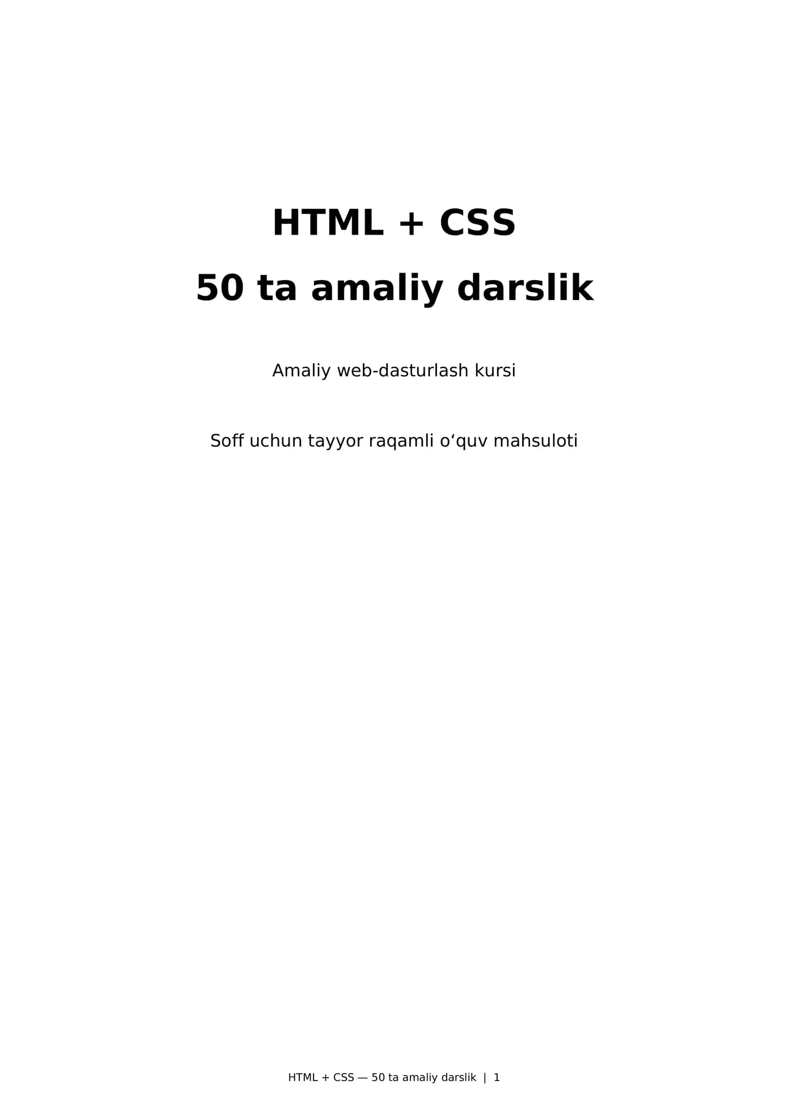 50 ta amaliy darslik 1