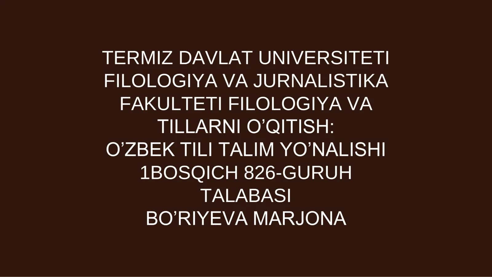 FILOLOGIYA VA JURNALISTIKA 1