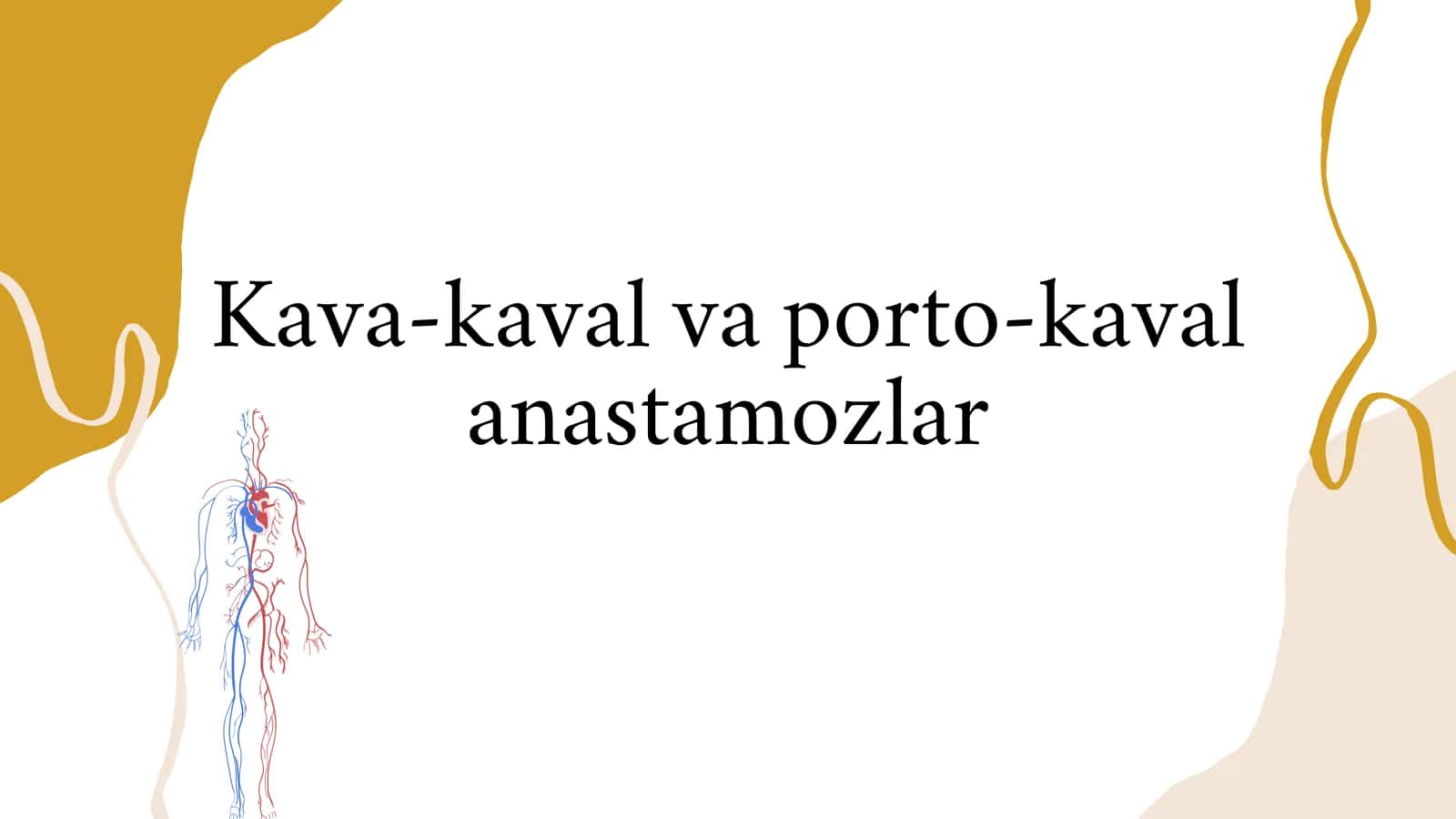Kava-kaval va porto-kaval anastamozlar 1