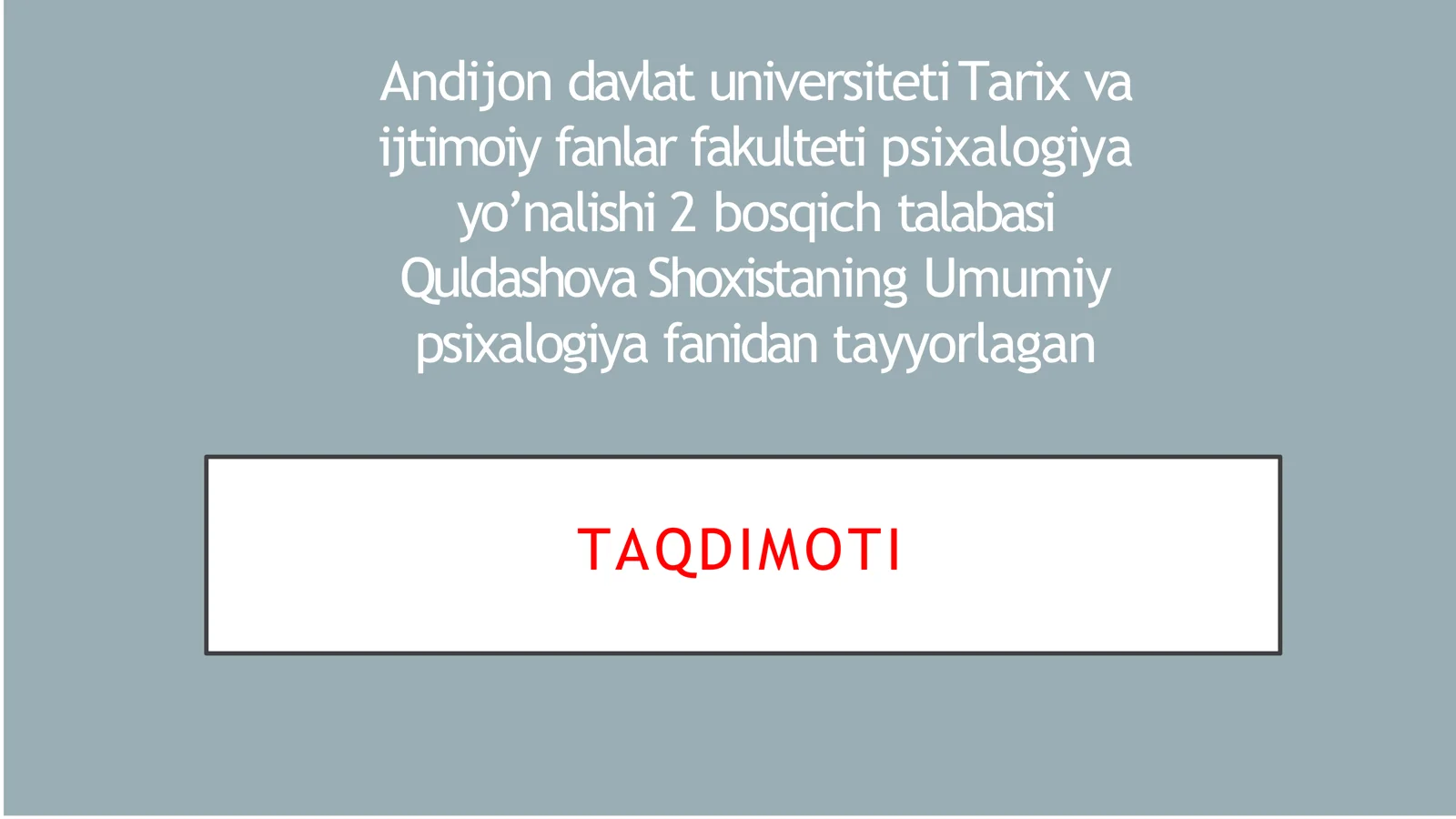 Til, ong va tafakkur. Nutq va nutqiy faoliyat 1