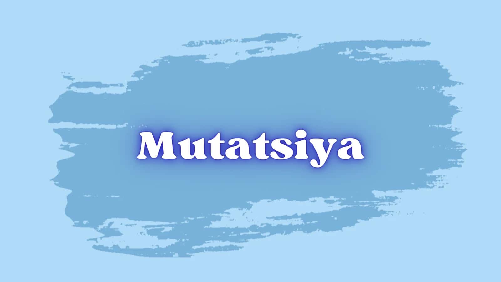 Prezentatsiya. Mutatsiya va uning turlari. Katta mavzu. 1