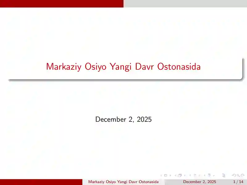 Markaziy Osiyo