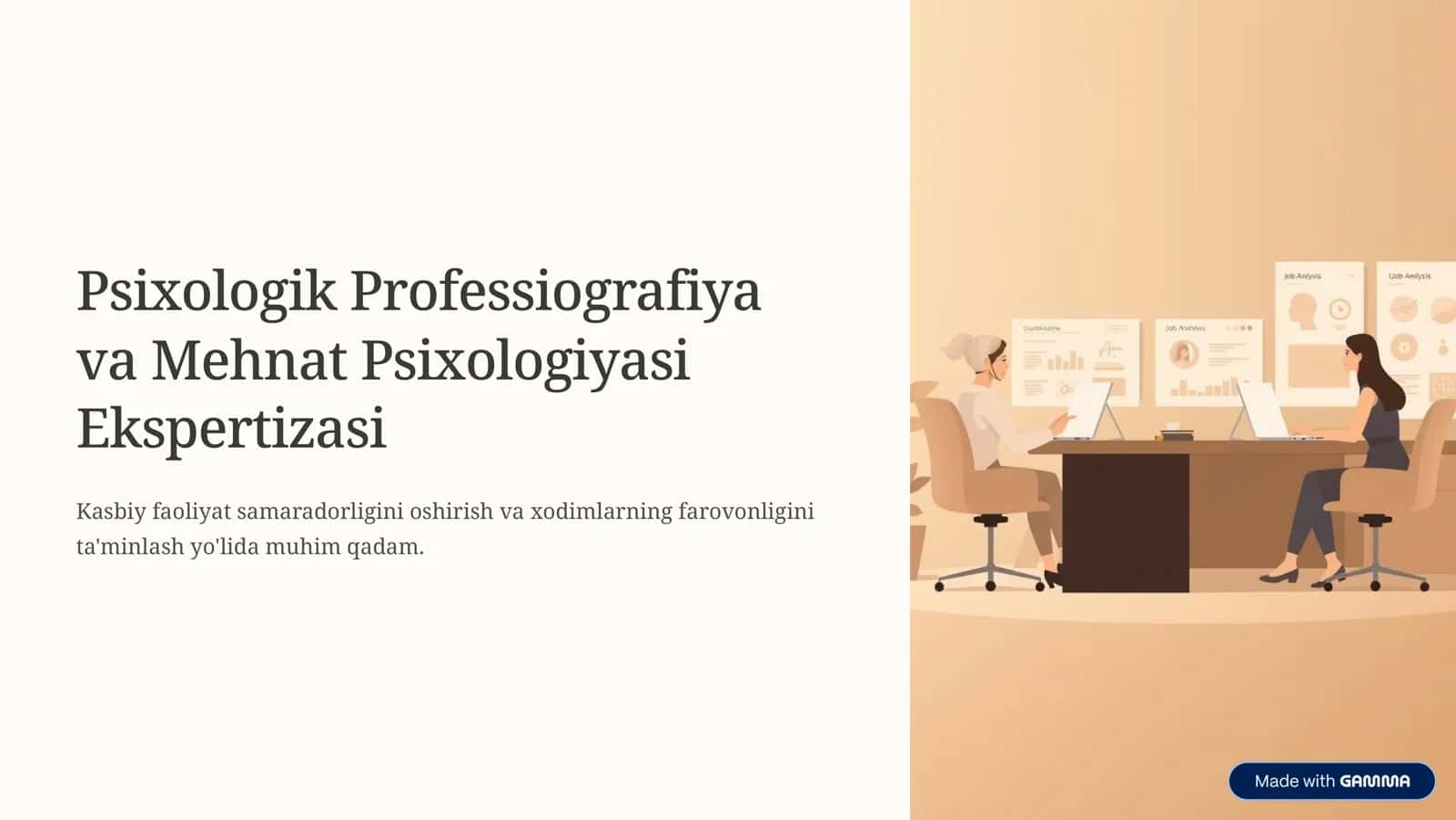 psixologik Professiografiya vq 1