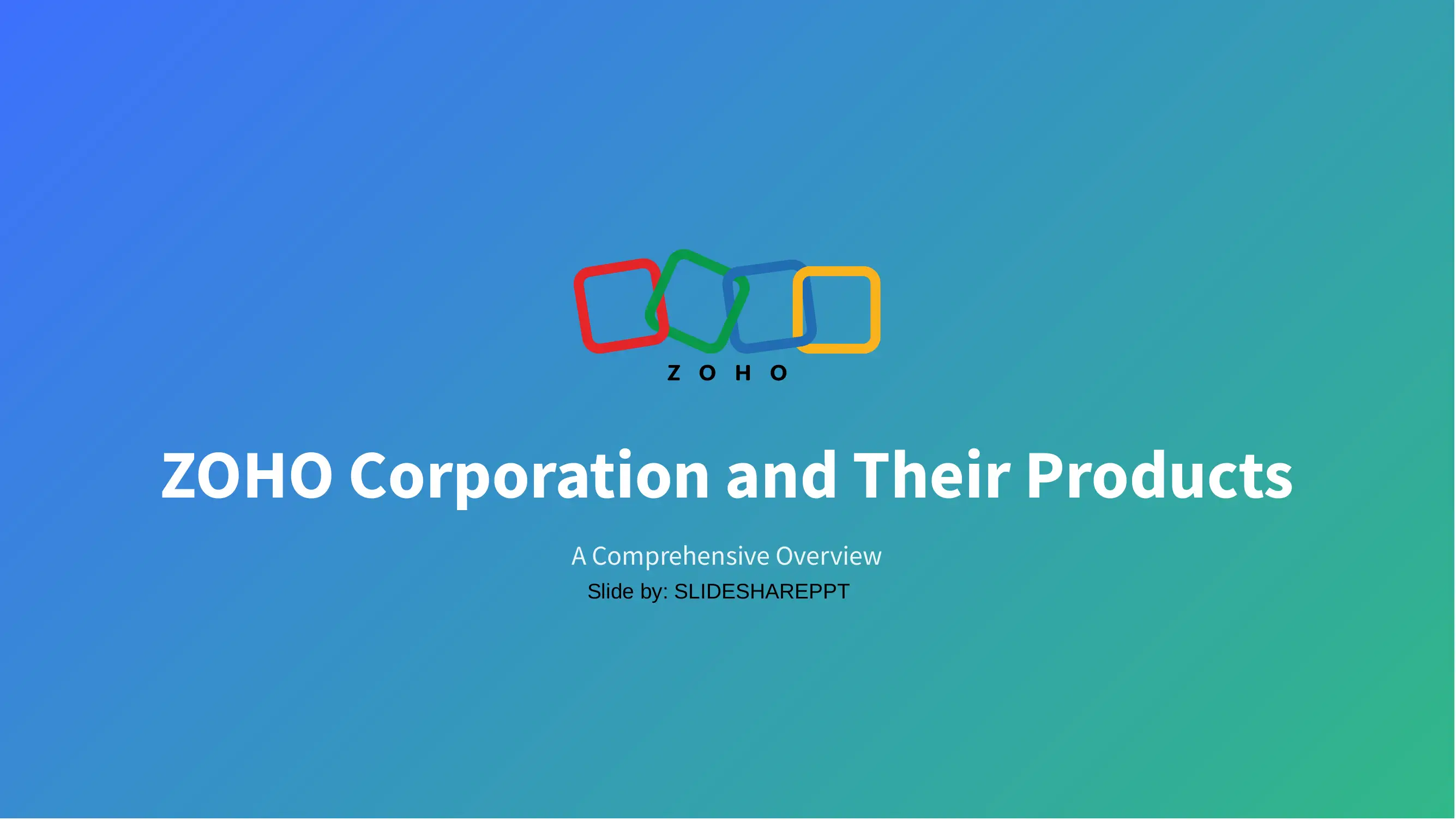 ZOHO One 1
