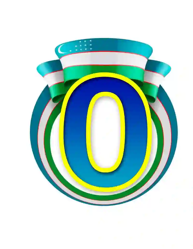 Raqamlar (bayroq fonida)