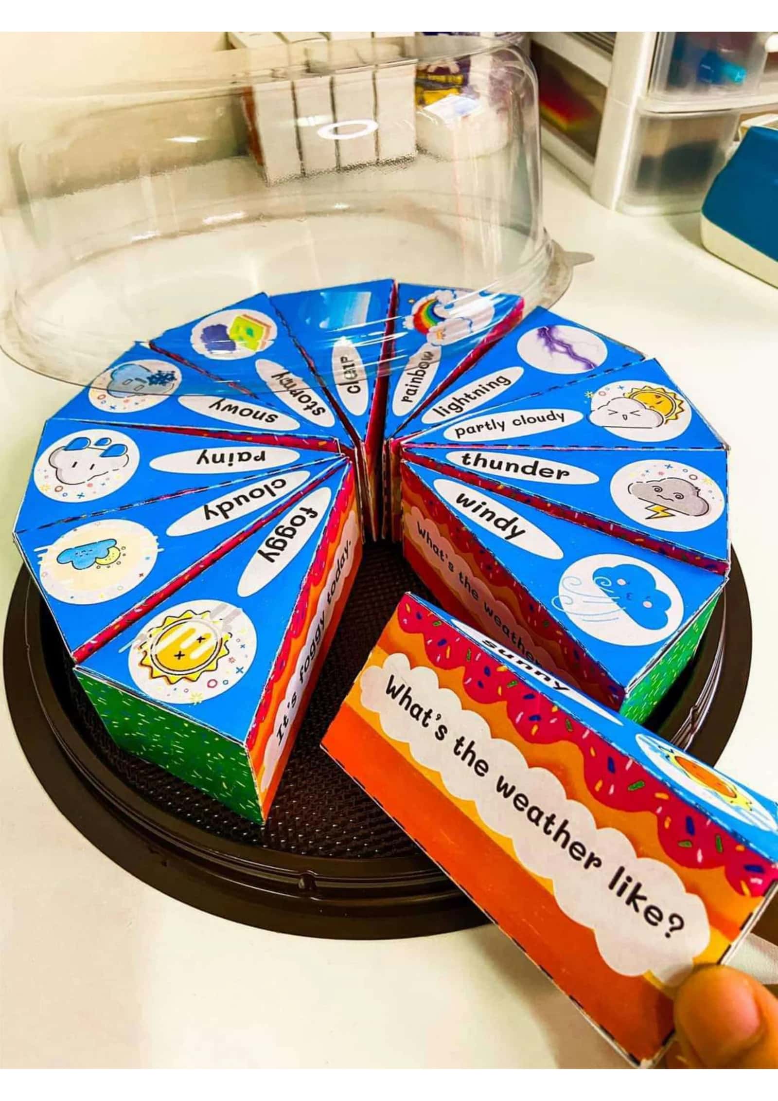 Weather cake activity 1