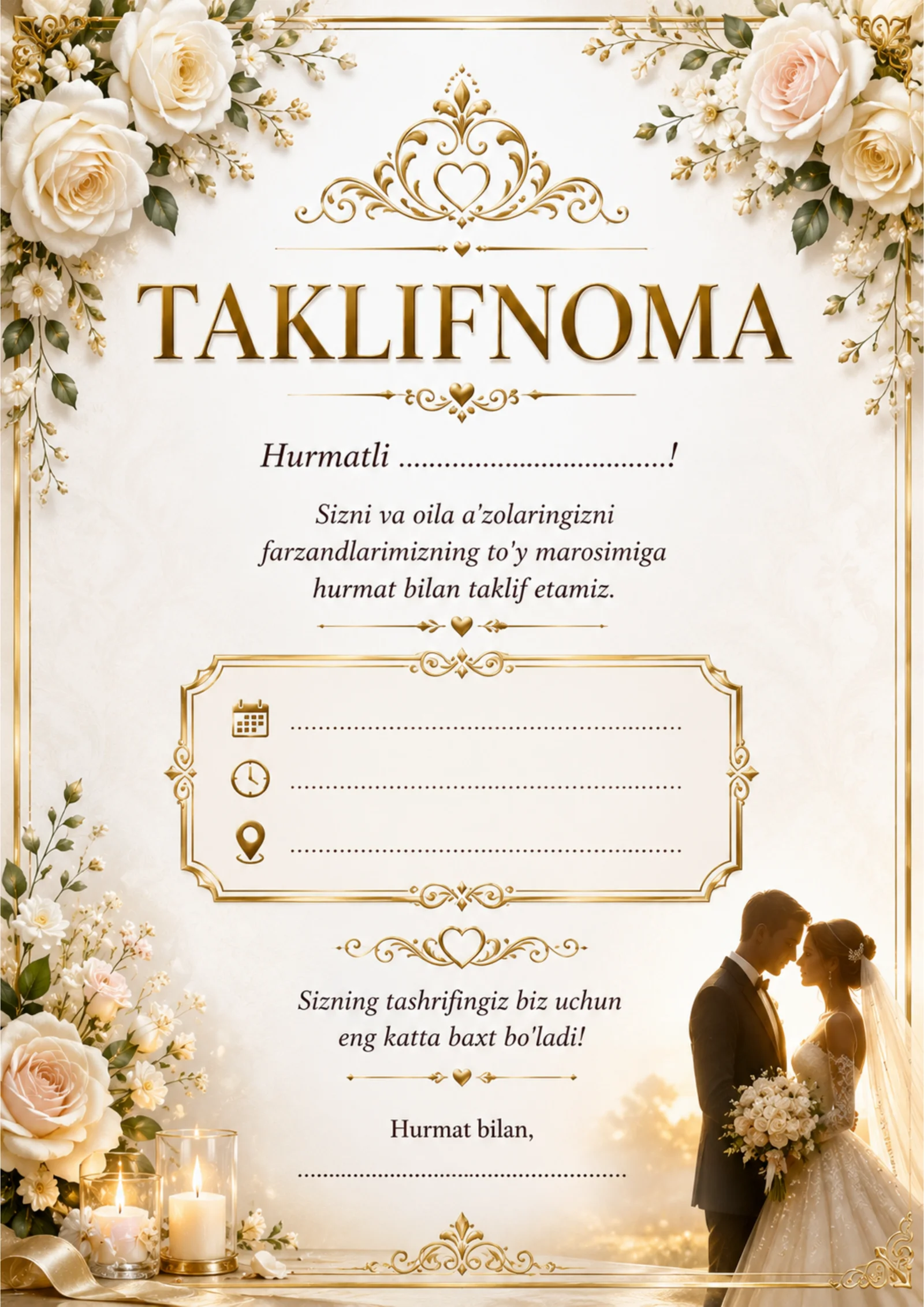 Taklifnoma 2 ta shablon 1
