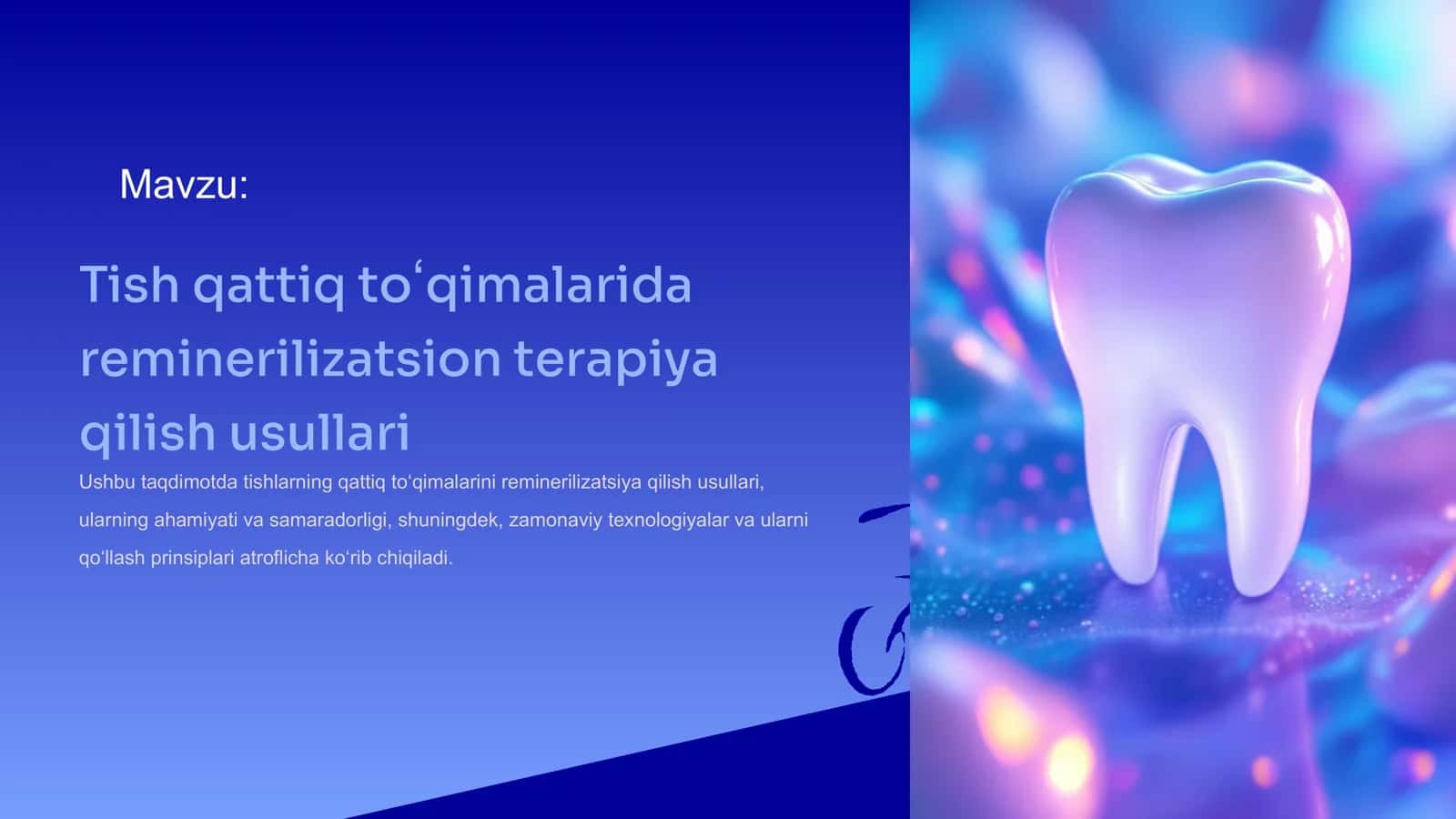 Reminerilizatsiya Nima? 1