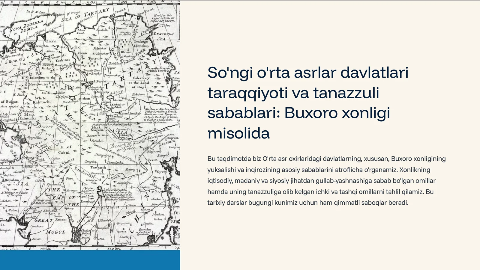 Buxoro xonligi 1