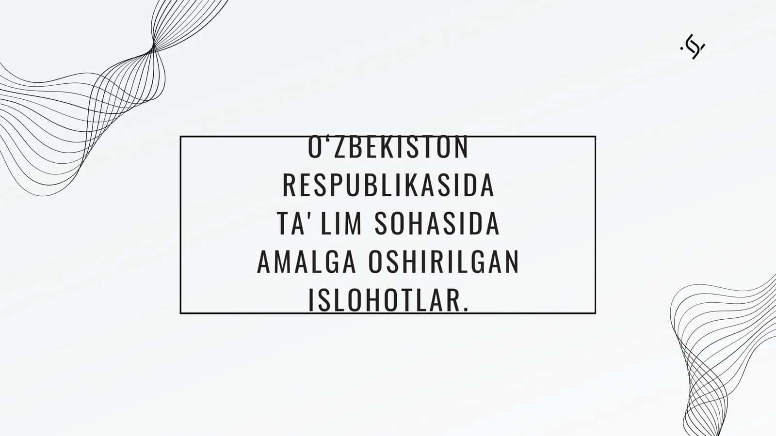 MUSTAQILLIK YILLARIDA ILM-FANNING RIVOJLANISHI 1