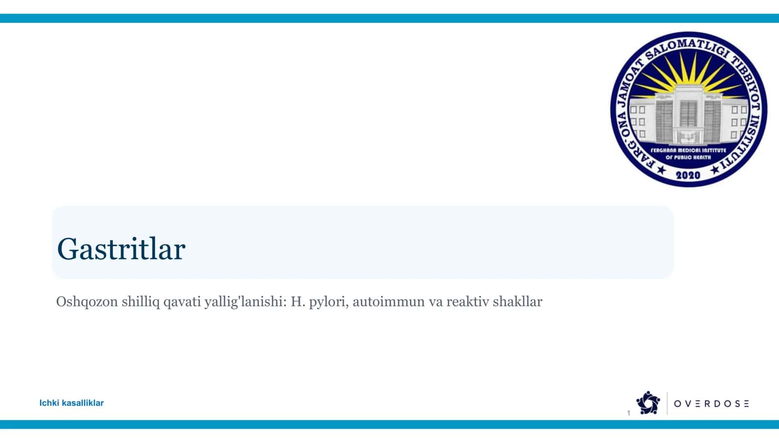 Gastritlar 1