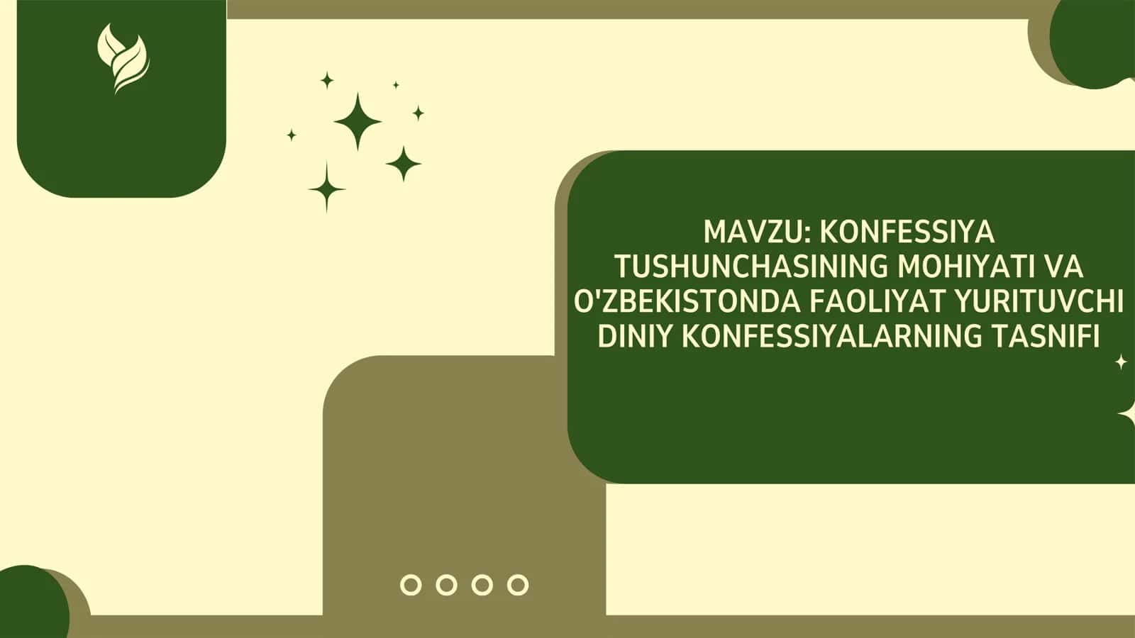 KONFESSIYA 1