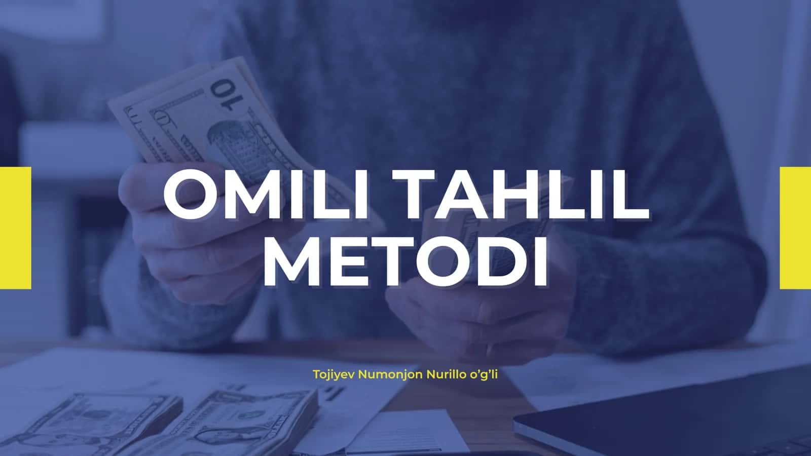 OMILI TAHLIL METODI 1