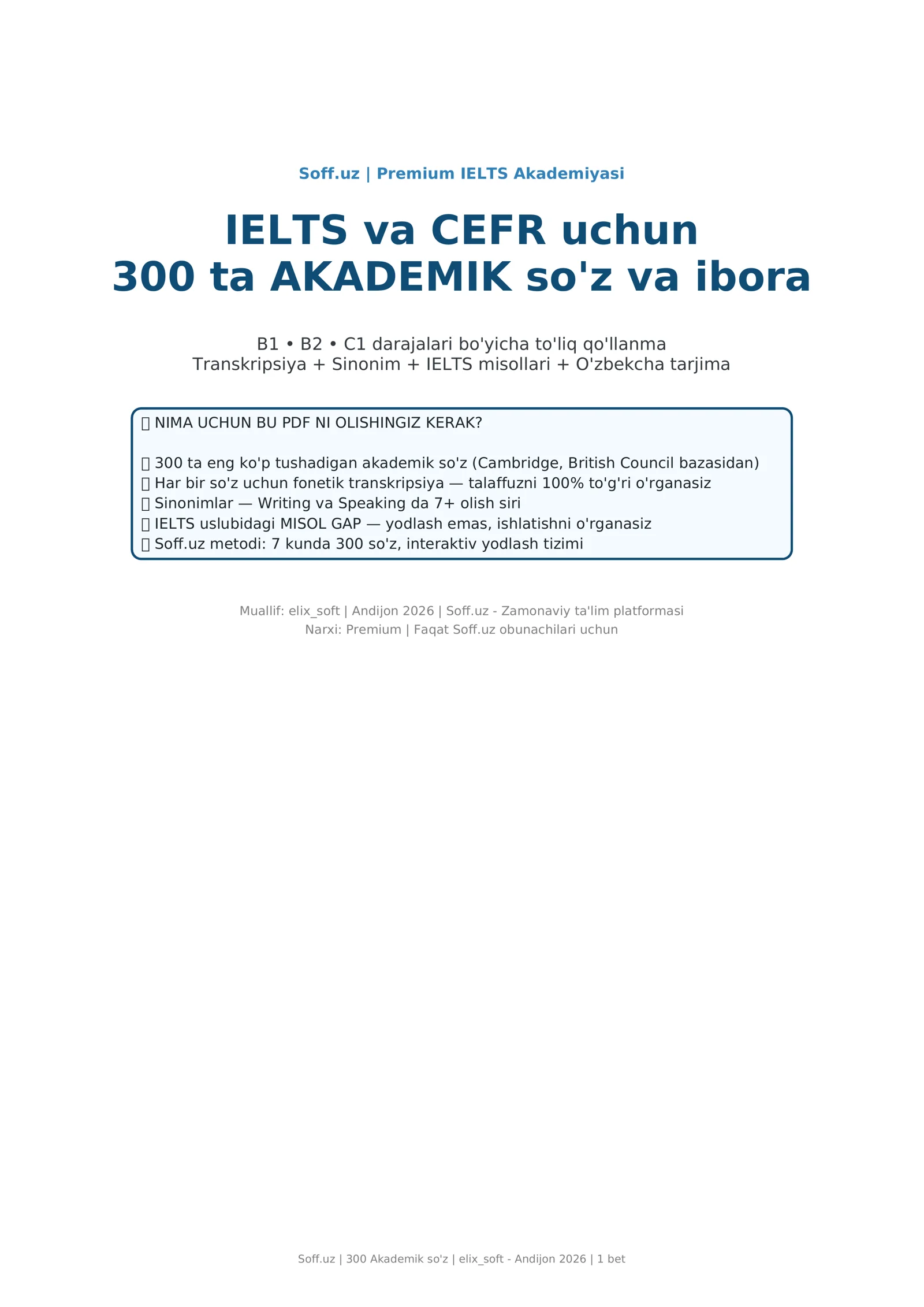 Premium IELTS Akademiyasi 1