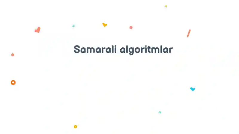 Samarali algoritmlar