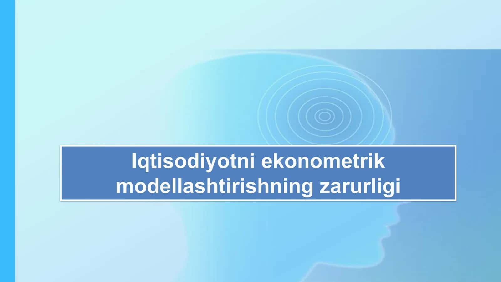 Ekonometrik Model 1