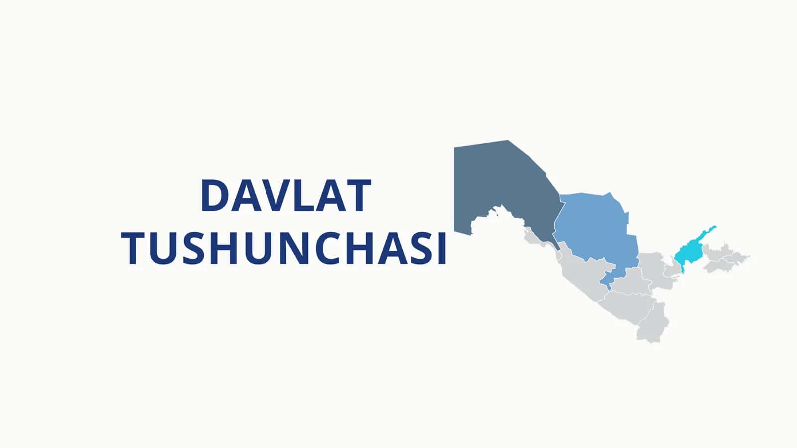 Davlat tushunchasi 1
