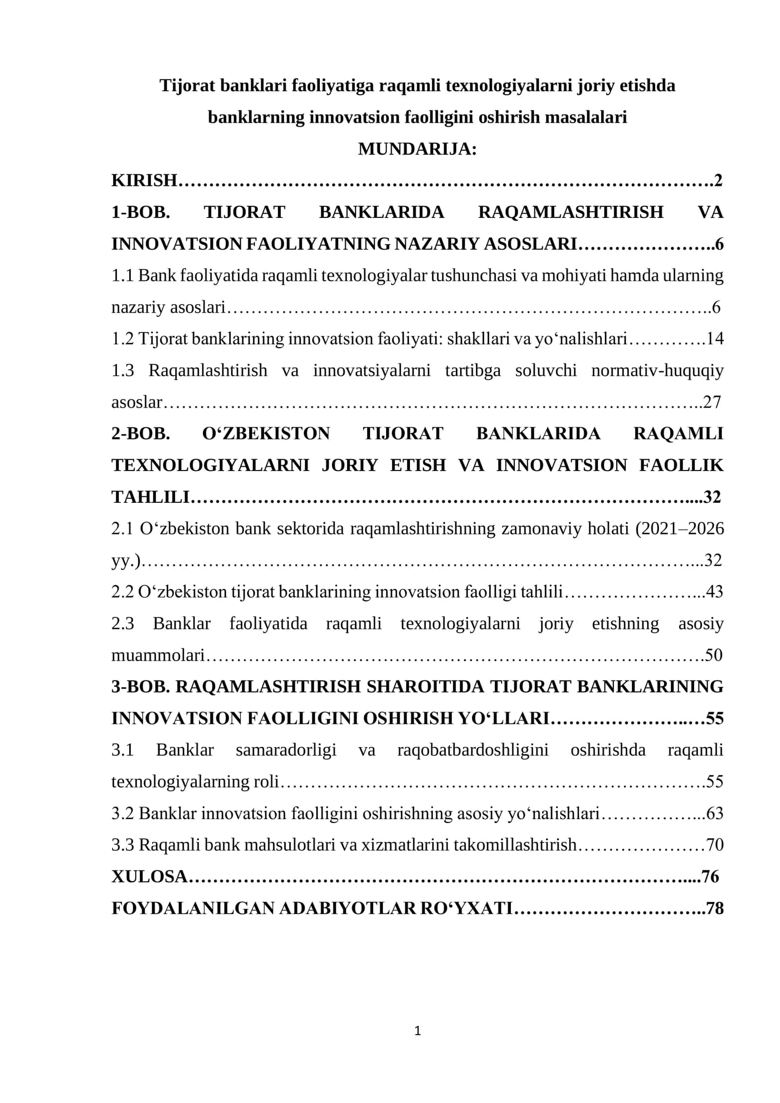 Tijorat banklari faoliyatiga raqamli texnologiyalarni joriy etishda 1
