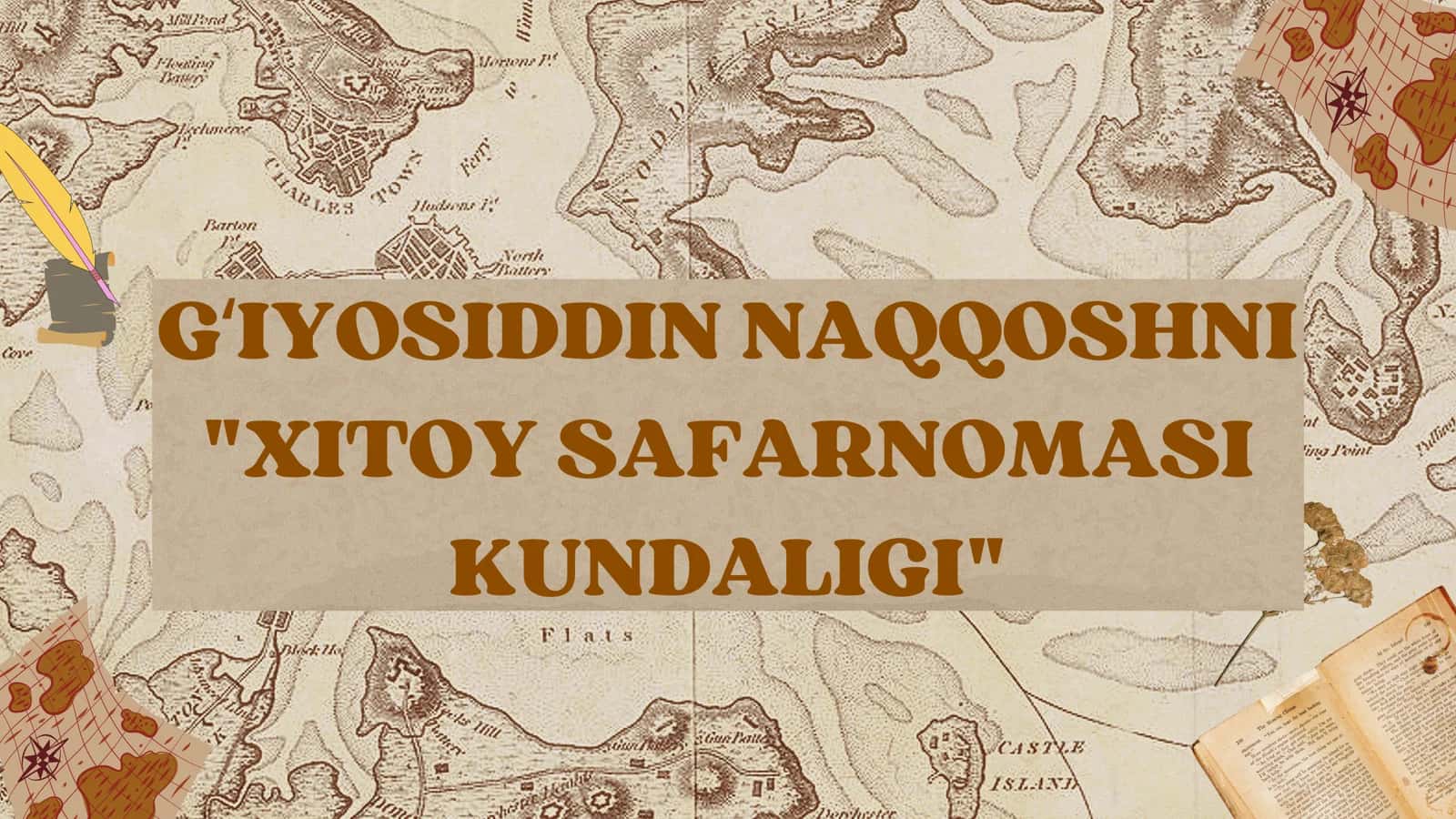 GʻIYOSIDDIN NAQQOSHNI XITOY SAFARNOMASI KUNDALIGI 1