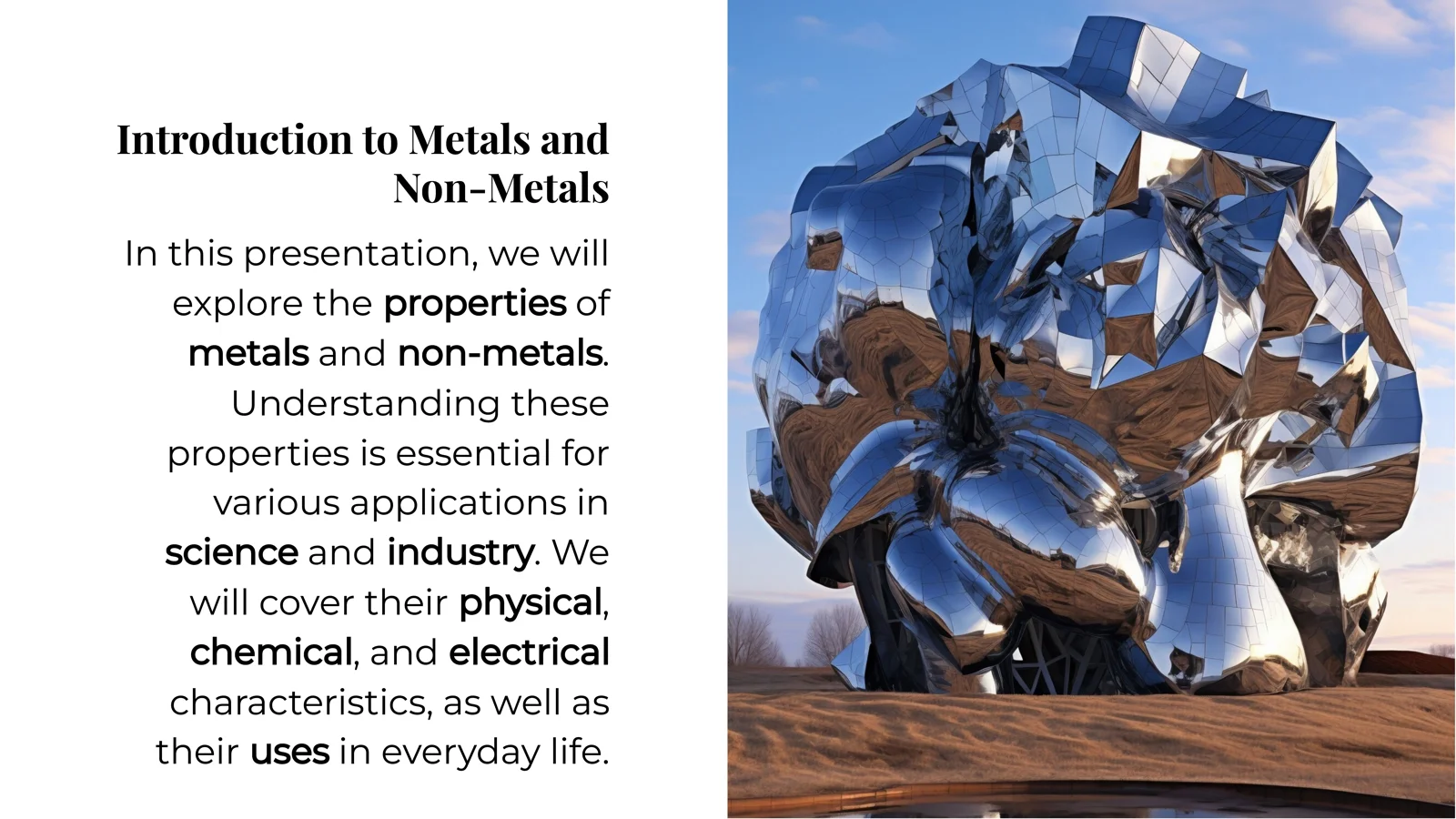 Metals and non metals their proper ties 2