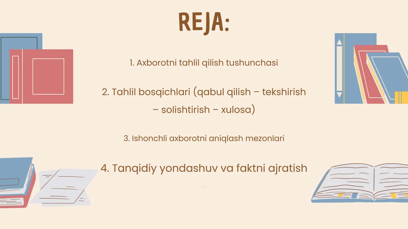 Axborotni Tahlil qilish 2