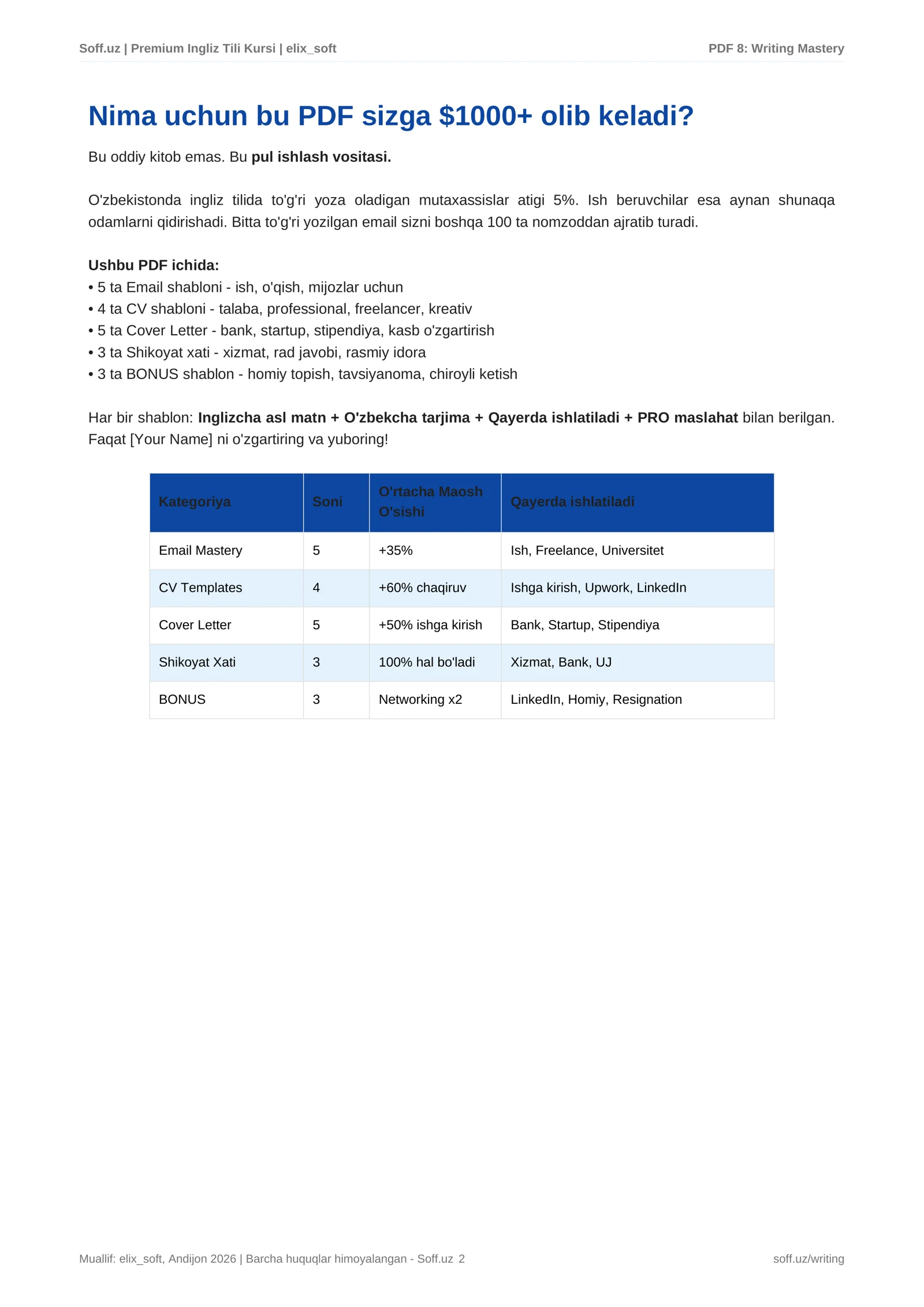 PDF 8: Writing Mastery 2