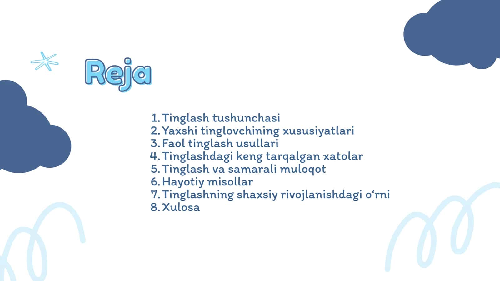 Tinglash tushunchasi 2