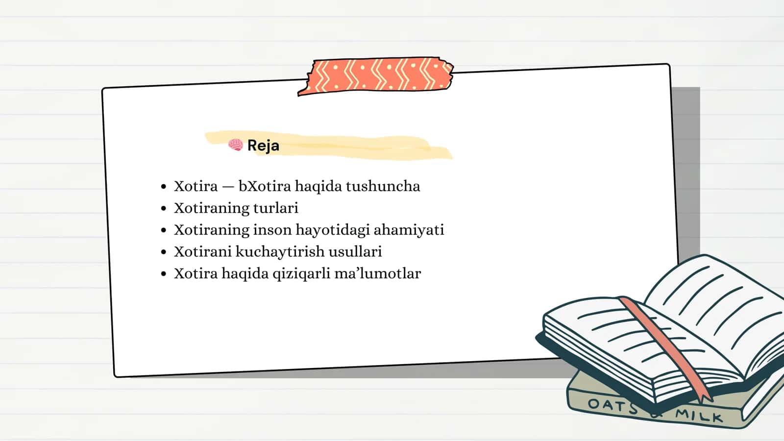 Xotira haqida 2