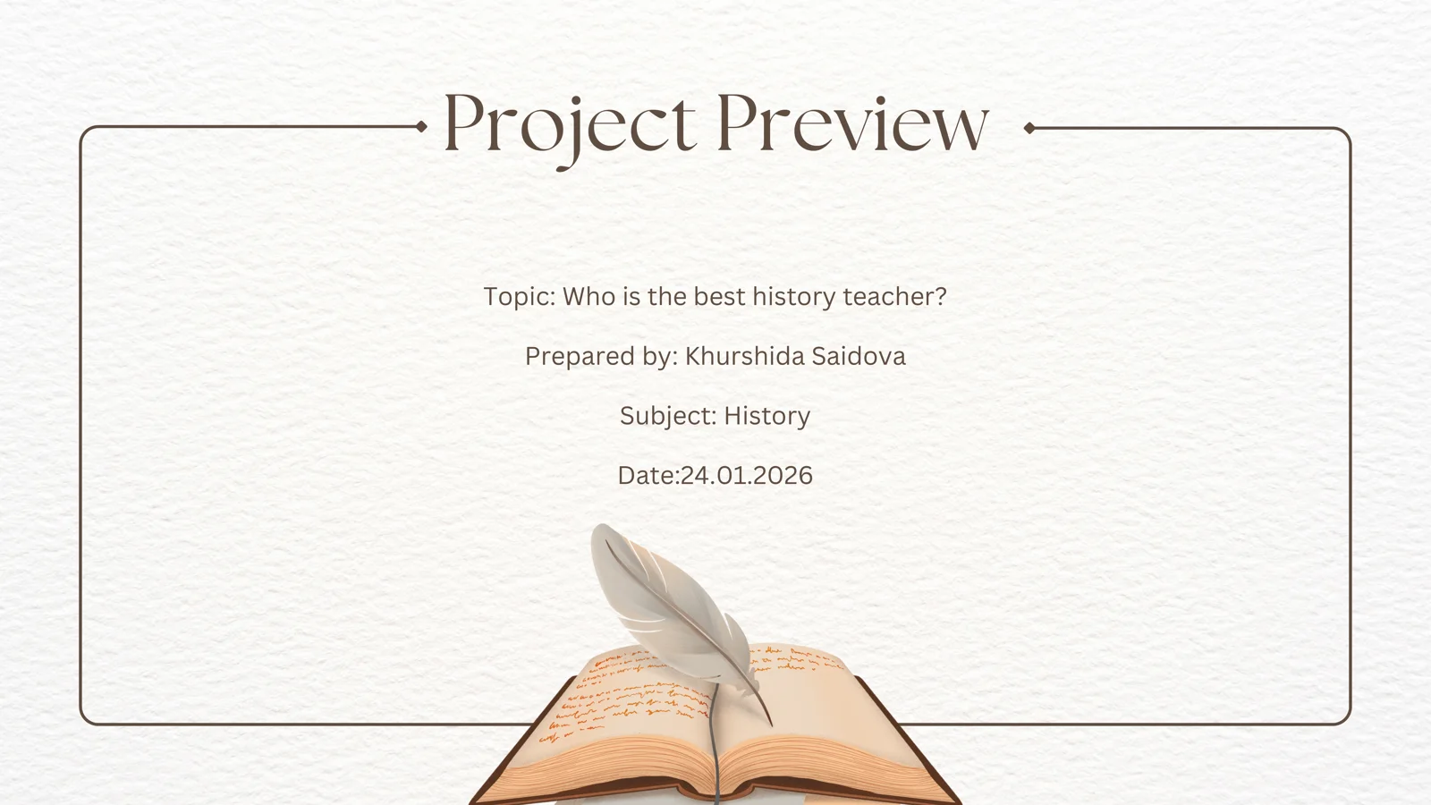 The Best History Teacher 2